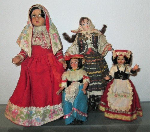 Lotto bambole costume da - lotto, 4