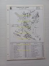 Weber carburatore 45 DFC