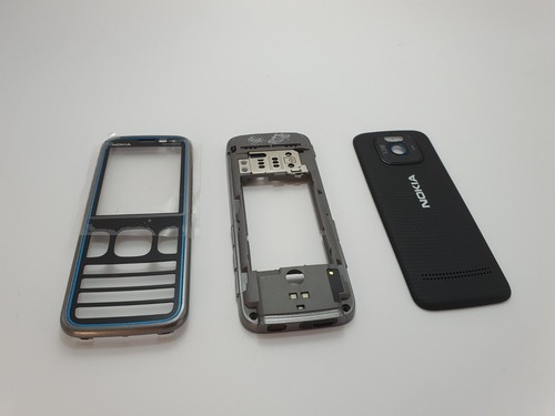 Custodia nokia 5630 grigio blu - custodia,