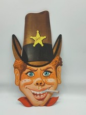 Sceriffo maschera vintage in