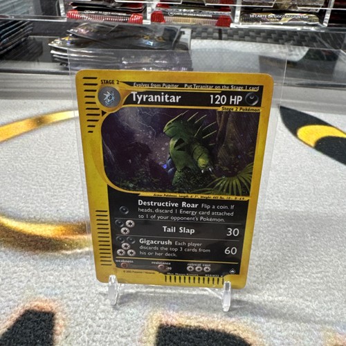 Carta pokemon tyranitar - pokemon,