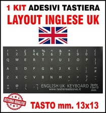 Adesivi Tastiera Layout
