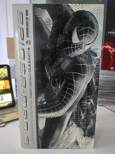 Spider man figure black - figure,