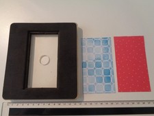 Sizzix Bigz 4" x 2" Rettangolo Finito - Stampo Artigianale per Cucito, Tessuto e Trapuntatura