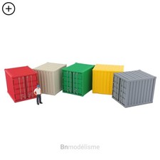 Conteneur pieds 87 h0 - ho,