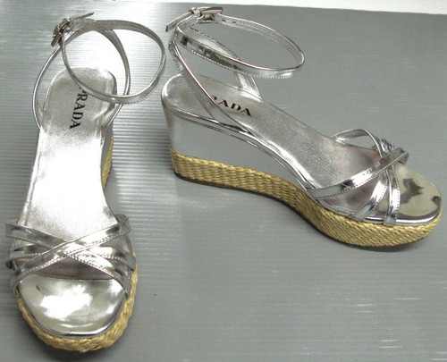 Sandali prada suola zeppa - suola,