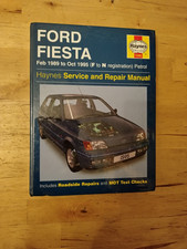 MANUALE DI OFFICINA FORD FIESTA  III SERIE - HAYNES