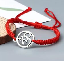 Bracciale Rosario Om, Braccialetto intrecciato, Buddha Budda Mala Tibetano 