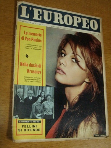 Europeo 1960 maria - europeo, callas=la