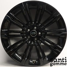 4 CERCHI IN LEGA RANGE ROVER VOGUE 9,5 X 23 " NERO NUOVI ORIGINALI M8E2-1007-KA
