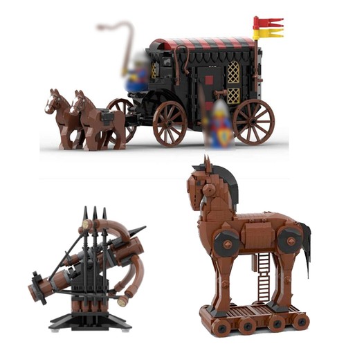 Carrozza medievale cavallo - carrozza,