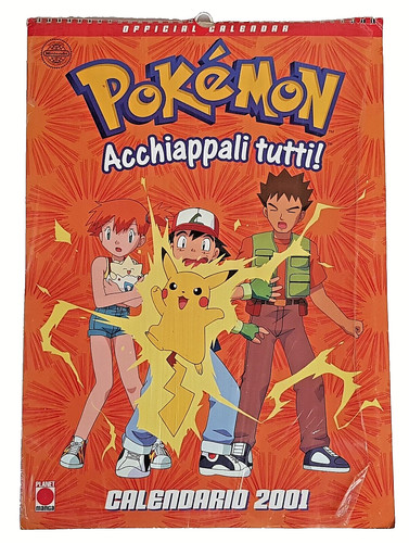 Pokemon calendario 2001 - "pokemon, 2001"