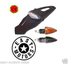 PORTATARGA FANALE LED+FRECCE