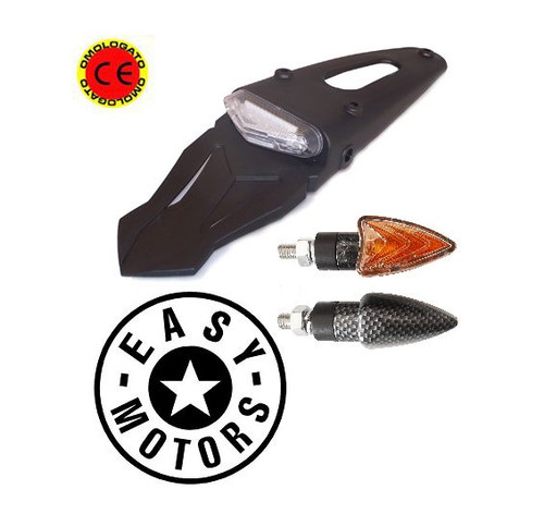 Portatarga fanale led frecce - portatarga,