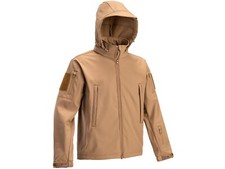 Giacca Outdoor Sportiva tattica Giubbino Soft shell  Defcon 5 Coyote Tan D5-3430