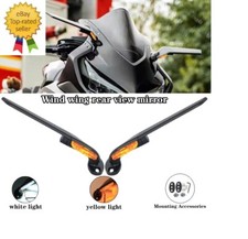 ✅✅✅ SPECCHIETTI ALA A LAMA GIREVOLE FRECCE LED INTEGRATE PER APRILIA CAGIVA ✅✅✅