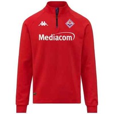 FELPA  ALLENAMENTO ROSSA ACF FIORENTINA KAPPA 2022/23