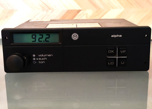 Autoradio vintage con - vintage,