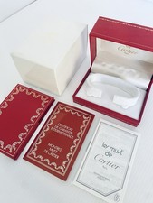 must de Cartier Vintage Watch Box Tank Orologio Garanzia Timbrata