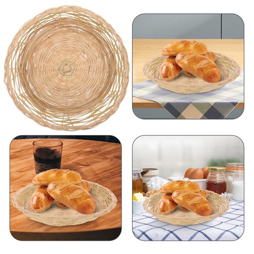 Cestino portata in rattan - ,