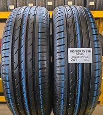 2X GOMME USATE, AL 95% NEXEN N'BLUE HD PLUS 195/65 R15 91H  PNEUMATICI 1956515 