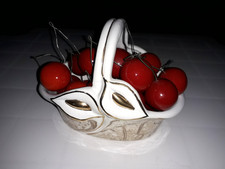 Cestino con ciliege - ciliege, in