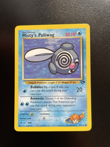Pokemon misty poliwag gym - misty's,