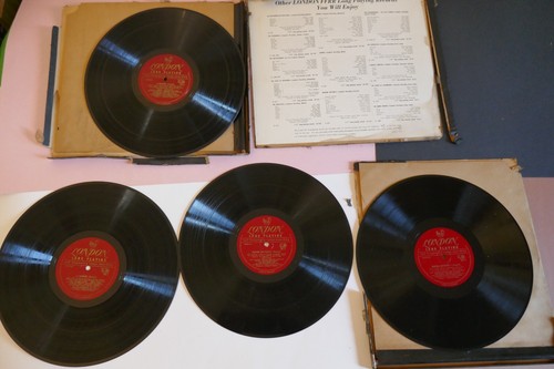 Lot vinyl 78s 33s - 78s, classical