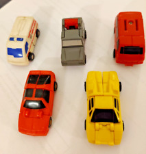 5 TRANSFORMERS AUTOBOTS MICRO ROBOT TAKARA ANNI 80' LOTTO 2