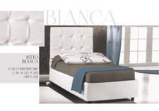 Letto singolo con contenitore