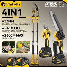 Potatore a batteria 8''