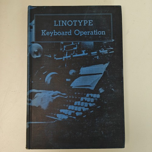 1940 linotype keyboard - 1940,
