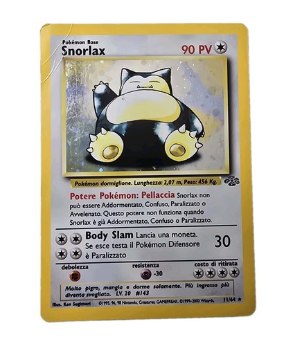Pokemon snorlax rara - pokemon,