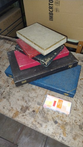 Lotto vecchie scatole per - 6,