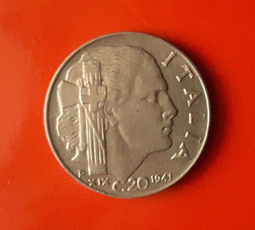 Centesimi 1941 errore - 20,