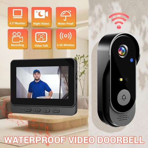 Timbre con camara monitor - con,
