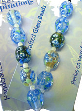 Millefiori glass handmade lamp