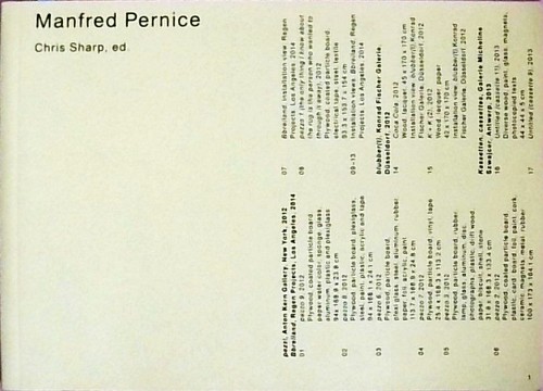 Manfred pernice édition - pernice:,