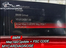 Aggiornamento mappe navigatore BMW Europe Way 2026 incl. FSC senza USB