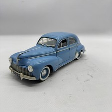 MODELLINO AUTO PEUGEOT 203 1954 CELESTE - SOLIDO - SCALA 1:18 "DIECAST"
