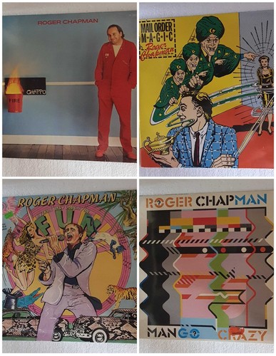 Lotto vinili roger - lp,