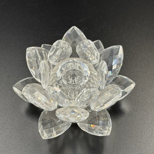 Swarovski crystal water lily - water,
