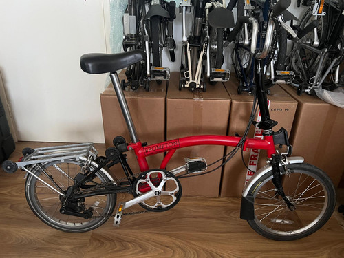 Bicicletta pieghevole brompton - pieghevole,