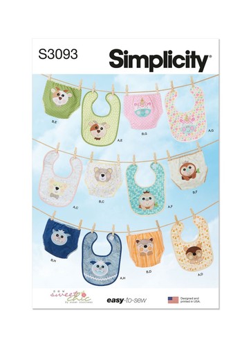 Simplicity 3093 bavaglini - 3093,