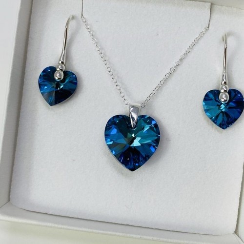 Set orecchini collana cuore