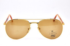 occhiali da sole GALILEO PANTOS T oro Pilot sunglasses  vintage 1990s👓unisex