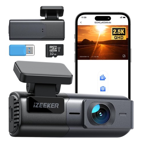 Izeeker dash cam wifi - izeeker,
