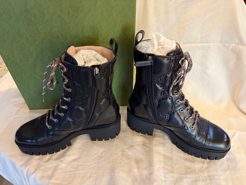 Gucci cordovan lux nero combat - cordovan,