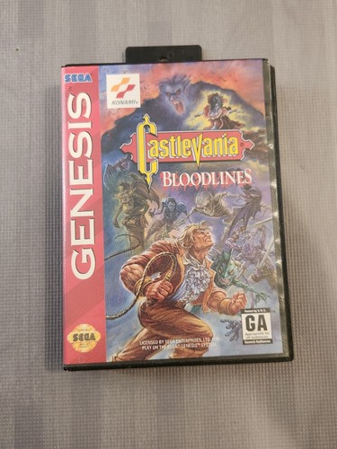 Castlevania bloodlines sega - castlevania:,