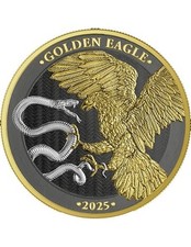 AQUILA DORATA 1 Kg Moneta Argento 30 Euro Malta 2025